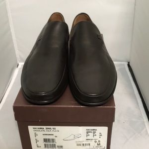 Men’s New  Bally Chocolate Calf shoes - size 9 1/2